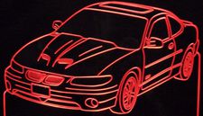 1998 Grand Prix GTP Acrylic Lighted Edge Lit LED Sign / Light Up Plaque Full Size Made in USA