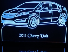 2011 Volt Acrylic Lighted Edge Lit LED Sign / Light Up Plaque Full Size Made in USA