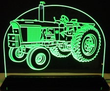 Tractor John Deere 4520 Farm Equipment Acrylic Lighted Edge Lit LED Sign / Light Up Plaque