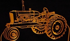 Tractor Allis Chalmers Acrylic Lighted Edge Lit LED Sign / Light Up Plaque Full Size Made in USA