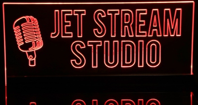 Jet Stream Studio Recording Sign (add your own text) Acrylic