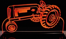 Tractor Oliver Farm Equipment Acrylic Lighted Edge Lit LED Sign / Light Up Plaque Full Size Made in USA