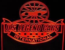 Trophy Award Legend Acrylic Lighted Edge Lit LED Sign / Light Up Plaque Full Size Made in USA